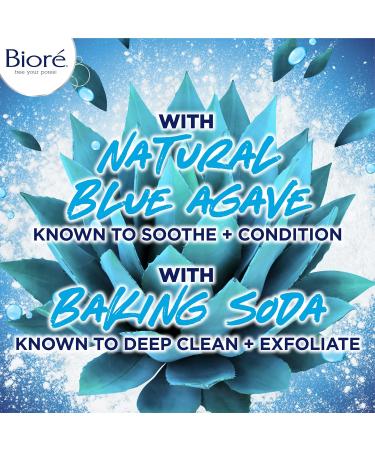 Bior Daily Blue Agave & Baking Soda Face Wash 6.77oz (Pack of 3) - Balancing Pore Cleanser for Combination Skin - Buy Online on GoSupps.com
