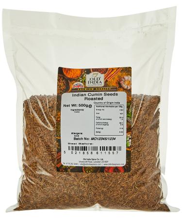 Old India Indian Cumin Seeds Roasted 500g