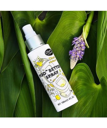 7 oz Before-You-Go Toilet Spray | 800+ Uses | 100% Natural Citrus Bathroom Deodorizer - Buy Online on GoSupps.com
