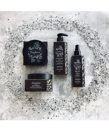 Saphira Hydrating Leave-In Conditioner | Mineral Mud Hair Repair for Dry Damaged Hair | Sulfate-Free & Paraben-Free | 8.5 oz - Strengthening & Styling - Buy Online on GoSupps.com