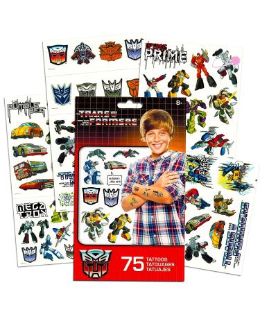 Boys Kids Party Bundle: 200 Licensed Superhero Temporary Tattoos - Transformers, TMNT, Avengers - Party Supplies - Buy Online on GoSupps.com