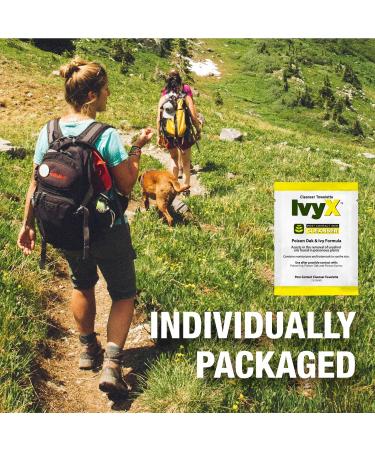 CoreTex Ivy X Poison Ivy Wipes - 12 Single-Use Treatment Wipes for Poison Ivy Oak & Sumac Removal | Fast International Shipping - Buy Online on GoSupps.com