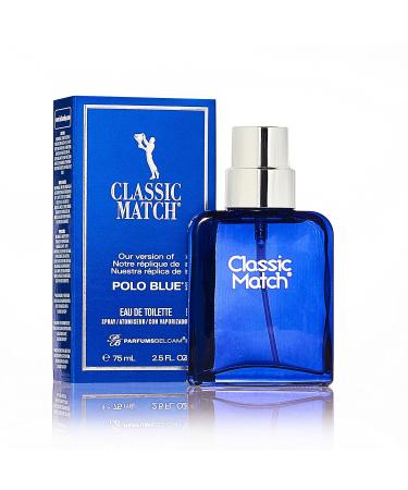 PB ParfumsBelcam Classic Match our Version Polo EDT Spray Men 2.5 Fl Oz & Classic Match Polo Blue EDT Spray Men 2.5 Fl Oz Fruity Contemporary + Spray Fruity - Buy Online on GoSupps.com
