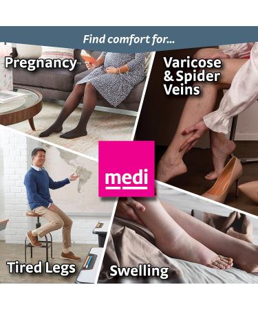 Buy Mediven for Women Vitality Calf High Stockings 30-40 mmHg - Closed Toe - International Shipping Available - Buy Online on GoSupps.com
