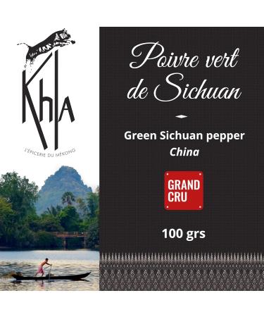 Khla - Whole Green Sichuan Pepper - 100g Grain Pepper Bag - Fine Food Ingredient Cuisine - Green Sichuan Berries - Direct Pro - Buy Online on GoSupps.com