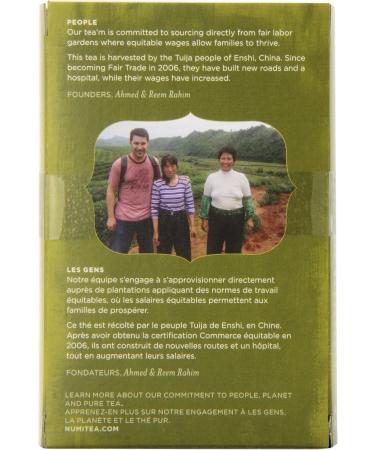 Numi Organic Tea Gunpowder Green 18 Count Box of Tea Bags (Packaging May Vary) Gunpowder Green 36 g (Pack of 18) - Buy Online on GoSupps.com