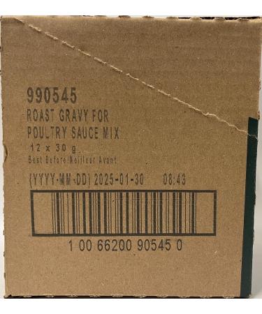McCormick Gourmet Premium Quality Dry Sauce Mix Roast Poultry Gravy 30g Case Pack 12 Count - Buy Online on GoSupps.com