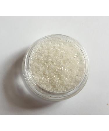 New Nail Art White Glitter Powder Glitter Powder Dust Powder Glitter 3g Insert for Incorporation into Gel Nails Nail Design