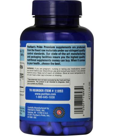 Puritan's Pride MSM Joint Support 1000mg Rapid Release Capsules - 120 Count - Buy Online on GoSupps.com