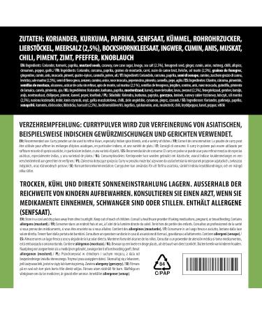 Hot Curry Powder 250g by Alpi Nature Premium Quality Indian Spice Blend Mild Curry Powder Indian Spices - Buy Online on GoSupps.com