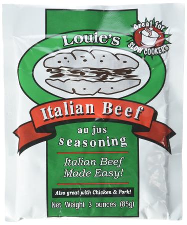 Louie's Italian Beef Seasoning, 3-ounce (Pack of 2)