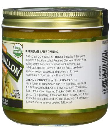 Organic Roasted Chicken Base - Reduced Sodium 16oz | Better Than Bouillon (1 Pack) - Buy Online on GoSupps.com