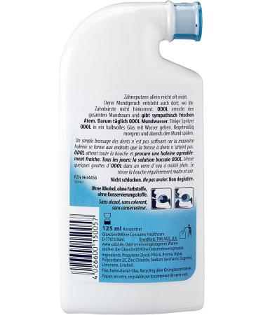 Odol-med 3 Mouthwash Original - 2 Pack (2 x 125ml) | Premium Oral Care for Fresh Breath - International Shipping Available - Buy Online on GoSupps.com