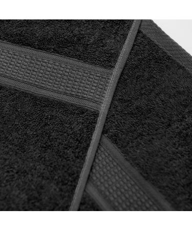Ariv Towels - Premium Bamboo Cotton Bath Towels Set | Ultra Absorbent, Soft Feel, Quick Drying | 30 X 52 | Grey | Set of 4 - Buy Online on GoSupps.com