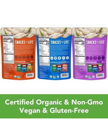 Rhythm Superfoods Cauliflower Bites - Vegan, Paleo-Friendly, Low Carb, Gluten-Free Snack (6 Pack) - Buy Online on GoSupps.com