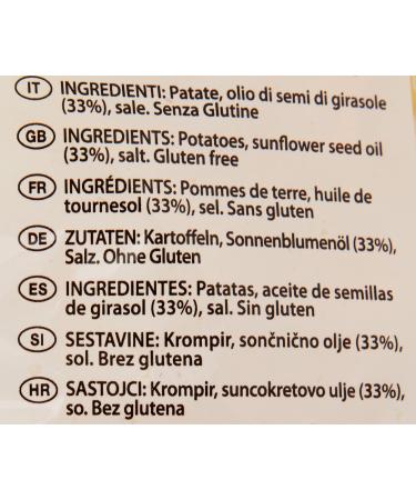  Amica Amica Chips Salted Potatoes Saliva 500g - Buy Online on GoSupps.com