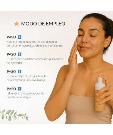  Sekonm cosmetics Anti-aging Green Tea Facial Cleansing Mousse all skin types natural and vegan free of toxins and allergens 150 ml - Buy Online on GoSupps.com