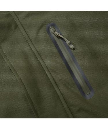 CAMEL Men's Winter Ski Jacket | Waterproof Snow Coat with Hood | X-Large Army Green - Buy Online on GoSupps.com