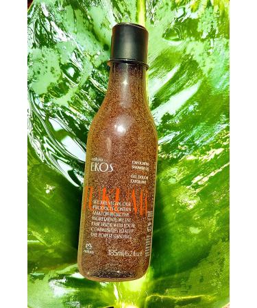 Natura Ekos Tukum Replenishing Exfoliating Shower Gel 185ml - Hydrating Body Wash - Buy Online on GoSupps.com