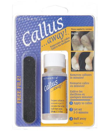 Esteemia Callus Away Remover - 1 fl. oz. | Gentle Callus Remover Solution - Buy Online on GoSupps.com