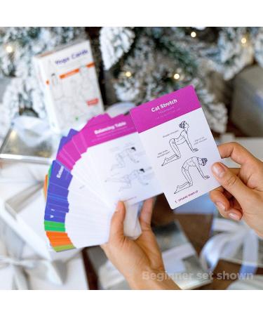 Yoga Cards II: Intermediate & Professional Visual Study Guide - Yoga Flash Cards with Sanskrit - Sequencing & Practice - Vol.2 - Buy Online on GoSupps.com