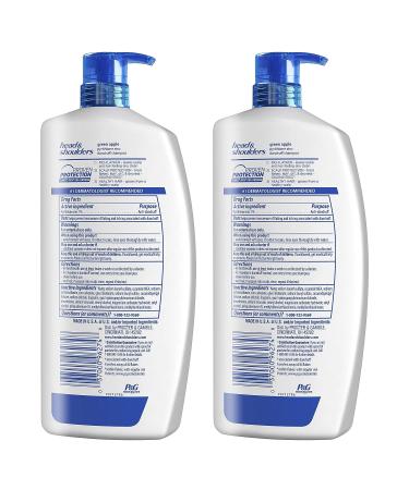 Head and Shoulders Green Apple Anti-Dandruff Shampoo 32.1 fl oz Twin Pack - Buy Online on GoSupps.com