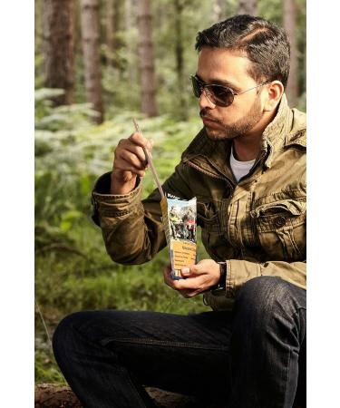 Titanium Long Handled Spoon | 8.7 inch Biggest Bowl | Outdoor Camping Companion - Buy Online on GoSupps.com