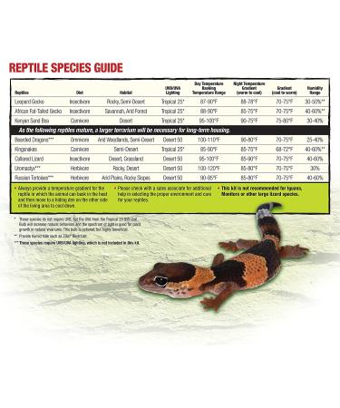 Zilla Reptile Terrarium Floor Liner Brown 30/40/50/65 Gallon - 17.25 x 35.25 - Buy Online on GoSupps.com