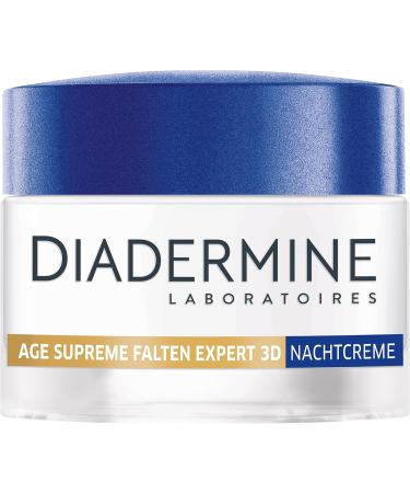  Diadermine DIADERMINE Age Supreme 3D Anti-Wrinkle Night Cream with Hyaluronic Acid Activating Peptides (3 x 50 ml) - Buy Online on GoSupps.com