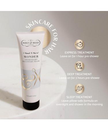 Percy & Reed I Need A Hero Overnight Recovery Hair Mask | Deep Moisturizing Treatment for Dull Damaged Hair - 5 fl oz (150 ml) | International Shipping Available - Buy Online on GoSupps.com