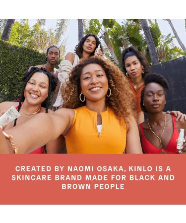 Kinlo Cooling Body Gel Moisturizer| Aloe Glycerin Menthol Tangerin Hydrating Body Lotion | Black Owned Skincare 4 fl oz Body Gel for Summer Weather - Buy Online on GoSupps.com