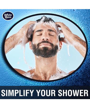 Buy White Rain Men's 3-in-1 Body Wash Shampoo & Conditioner - Ocean Wave 18oz (6 Pack) - Fresh Scented Body Wash & Travel Shampoo Bottle for Men - International Shipping Available - Buy Online on GoSupps.com