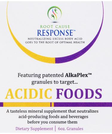 AlkaPlex Acid Reducer - 6oz Granules for Neutralizing Acid in Foods & Beverages | Shop Internationally - Buy Online on GoSupps.com