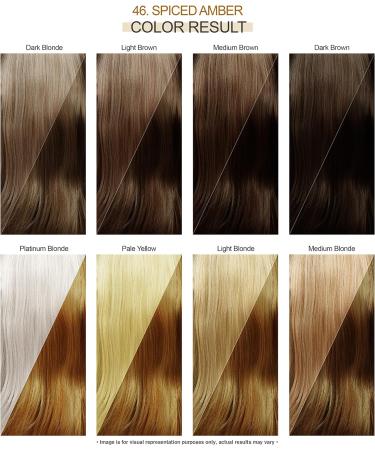 Adore Shining Semi Permanent Hair Colour 46 Spiced Amber 118ml - Long-Lasting Hair Dye - Buy Online on GoSupps.com