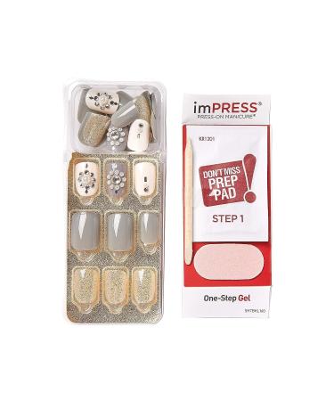 Kiss Impress Press-on Manicure Gel Nails - Sassy Queen - Couture Collection | Pack of 1 - Buy Online on GoSupps.com