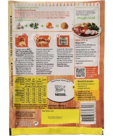 MAGGI So Juicy Chicken Chasseur Seasoning Mix 38g Onion - Pack of 1 - Buy Online on GoSupps.com