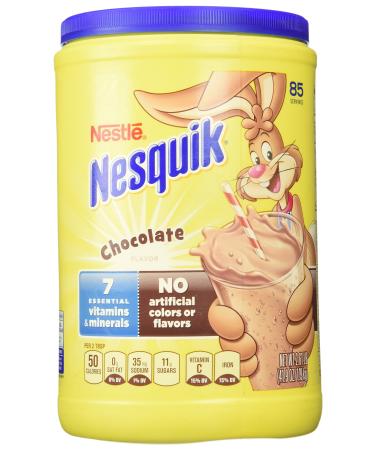 Nestle Nesquik Chocolate Powder 41.9 oz Chocolate 2.61 Pound (Pack of 1)