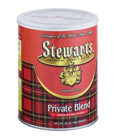 Stewarts Original Family Blend Private Blend Coffee, 23 Ounce (Pack of 6)