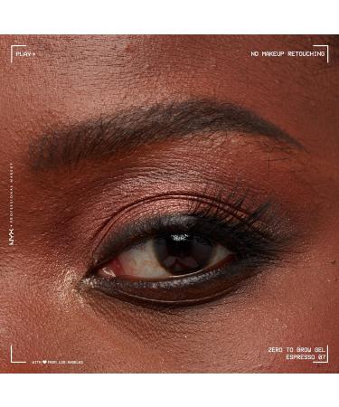 NYX PROFESSIONAL MAKEUP Zero to Brow - Longwear Eyebrow Gel in Espresso | Shop Internationally for Flawless Brows - Buy Online on GoSupps.com