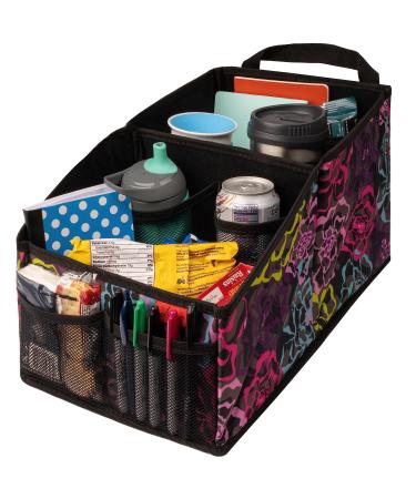 Lusso Gear Car Seat Organizer for Front or Backseat - Great for Adults & Kids Features 9 Storage Compartments for Toys Magazines Tissues Maps Books Documents Games & More (Floral) - Buy Online on GoSupps.com