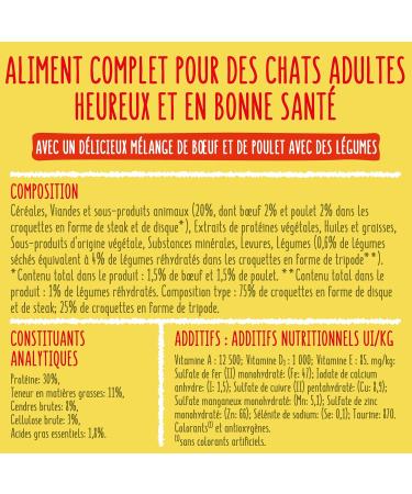 FRISKIES With Beef Chicken and Vegetables - 1.5 kg - Dry Food for Adult Cats - Buy Online on GoSupps.com