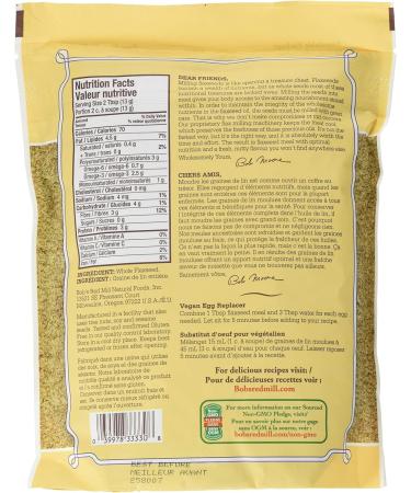 Bob's Red Mill Organic Chia Seeds 340g & Bobs Red Mill Flaxseed Meal 453g Chia Seeds + Flaxseed Meal - Buy Online on GoSupps.com