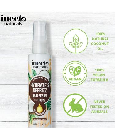 INECTO Deeply Hydrate Coconut Miracle Hair Mask 450ml for dry and damaged hair super moisturizing repairing treatment for hair in urgent need of rescue - Buy Online on GoSupps.com