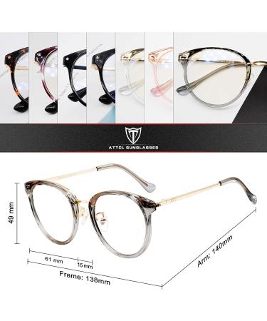 Attcl Unisex Blue Light Filter Glasses - UV Protection Reduce Eye Strain Gaming & Computer Glasses for Men & Women - Green - Buy Online on GoSupps.com