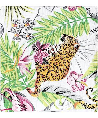 Tuptam Baby Mull Diapers & Spit Towels 70x80 10 Pack with Colorful Balloons Jungle Green Car Yellow Dog Stars Gray - Buy Online on GoSupps.com