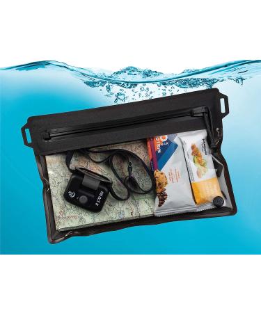 Nite Ize Runoff Waterproof Travel Pouch | TRU Zip, Touchscreen Friendly | 100% Waterproof Zipper | Perfect for Phone, Traveling, Outdoors - Charcoal, Medium - Buy Online on GoSupps.com