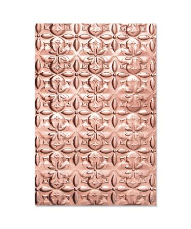 Sizzix 3-D Textured Impressions Embossing Folder  Multicolor Adorned