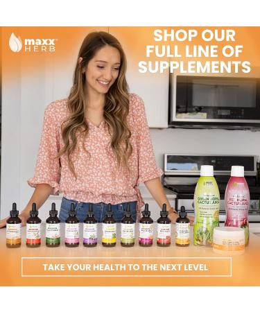 Maxx Herb Calcium AKG Powder - Energy, Vitality & Mental Focus Support - Non-GMO & Gluten Free - 100g Jar (67 Servings) - Buy Online on GoSupps.com