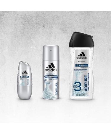  adidas Adidas Adipure 3-in-1 Shower Gel for Men 250ml - Buy Online on GoSupps.com