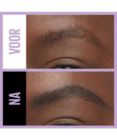 L'Or al Maybelline New York Express Brow Shaping Pencil 06 Black Brown Black Eyebrow Pencil and Brush - Buy Online on GoSupps.com